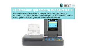 spirometro mir spirolab 3: come calibrarlo